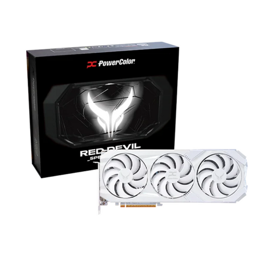 PowerColor Red Devil Spectral White AMD Radeon™ RX 9070 XT 16GB GDDR6