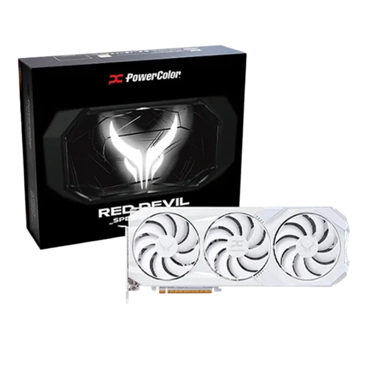 PowerColor Red Devil Spectral White AMD Radeon™ RX 9070 XT 16GB GDDR6