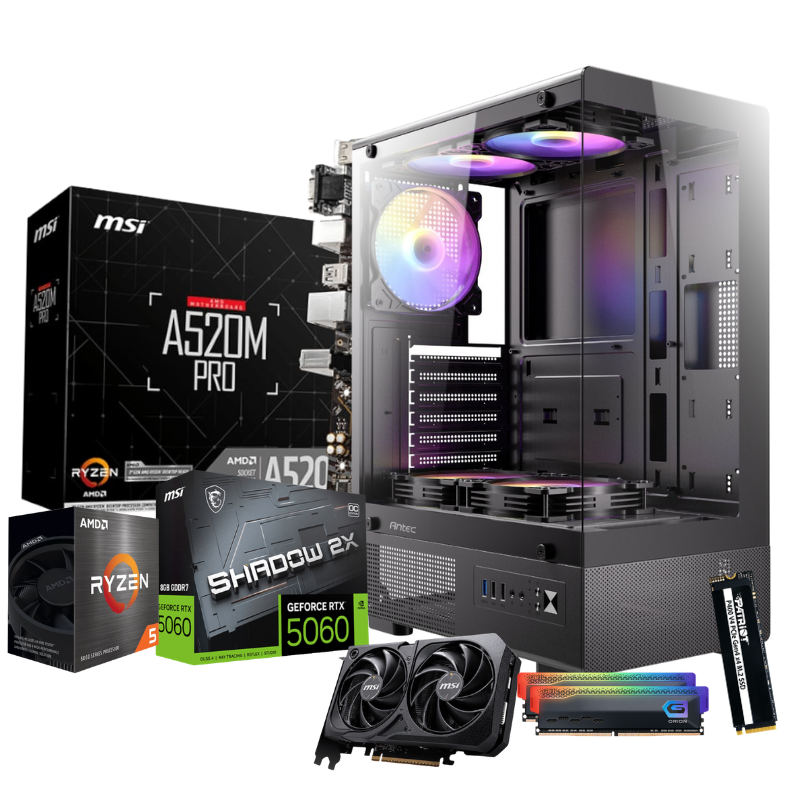 Ryzen 5 5600XT AM4 RTX 5060 8GB Gamer PC