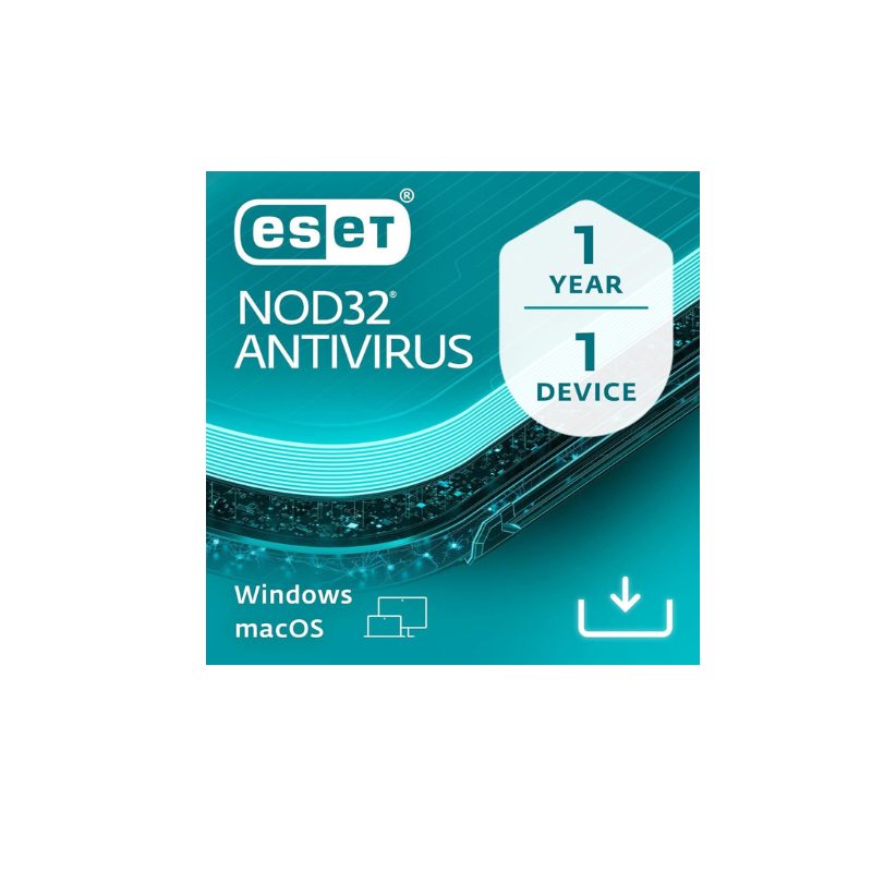 ESET NOD32 Antivirus 1 Year 1 Device