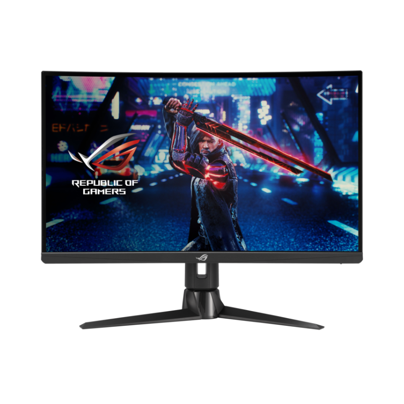 ASUS ROG Strix XG27AQV 27" WQHD (2560x1440) 170Hz 1ms Fast IPS 2900R Curved AMD FreeSync Premium HDR400 Black Gaming Desktop Monitor