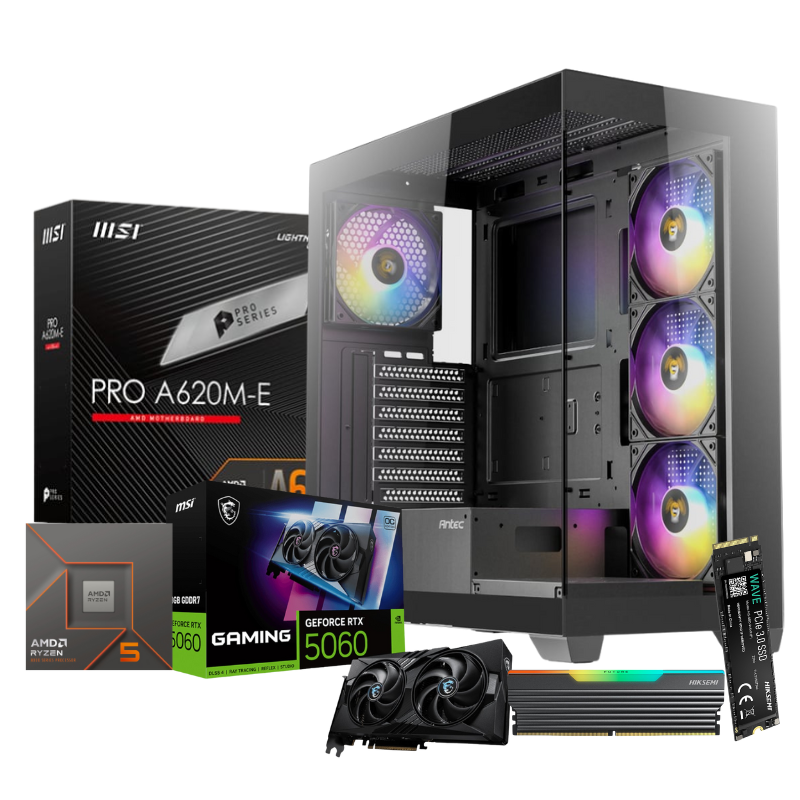 Ryzen 5 8400F RTX 5060 8GB Gamer PC