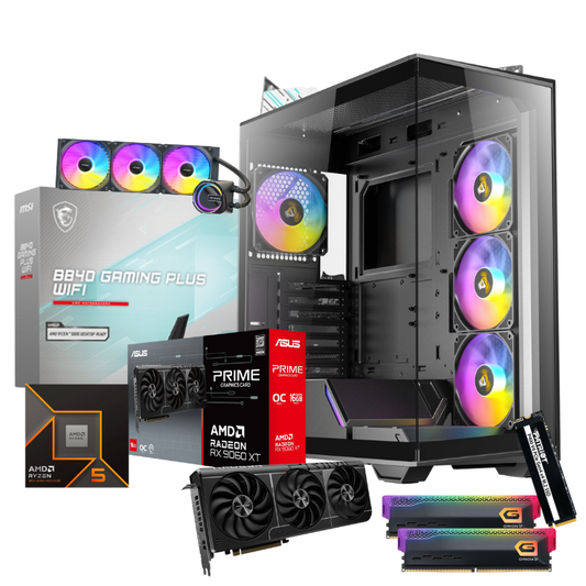 Ryzen 5 9600X RX 9060 XT 16GB Enthusiast Gamer PC