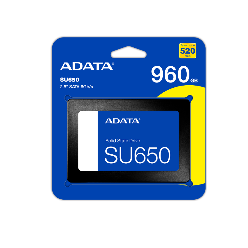 Adata Ultimate SU650 960GB Solid State Drive 2.5" SATA III 6Gb/s SSD