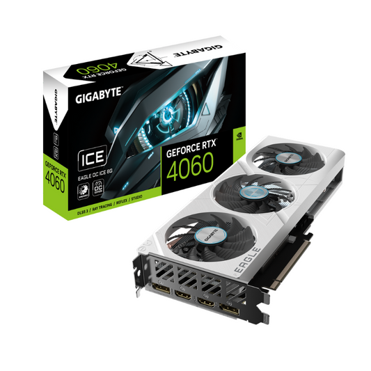 Gigabyte GeForce RTX 4060 EAGLE OC ICE 8GB GDDR6