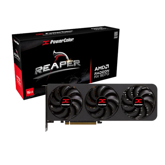 PowerColor Reaper AMD Radeon™ RX 9070 XT 16GB GDDR6