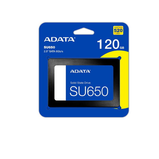 Adata Ultimate SU650 120GB Solid State Drive 2.5" SATA III 6Gb/s SSD