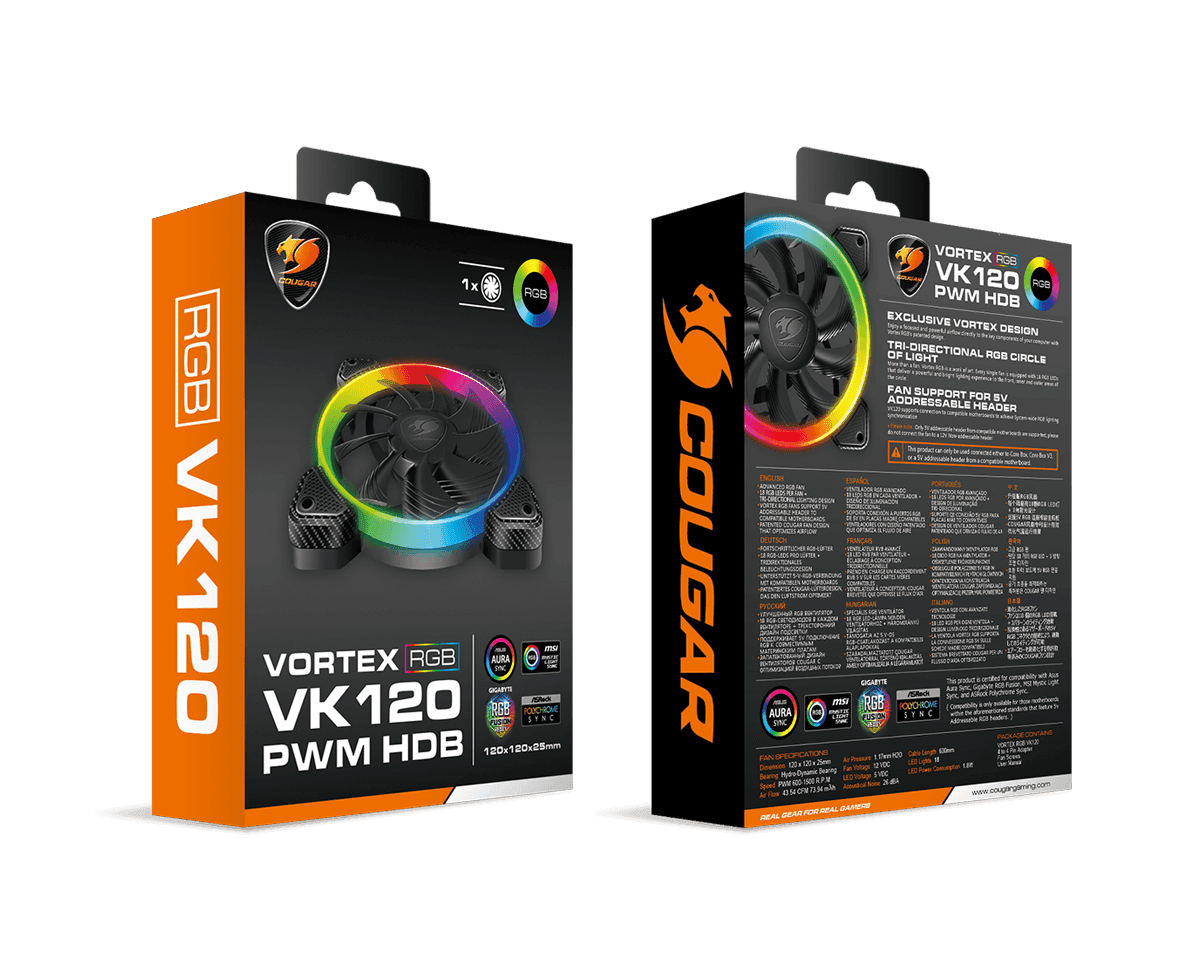 Cougar VORTEX VK 120 Fan