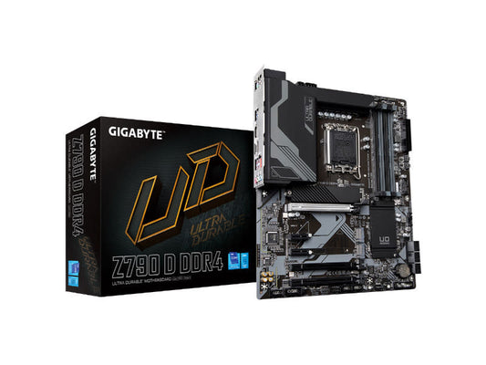 Gigabyte DDR4 Z790 D DDR4 Intel Z790 Raptor Lake LGA 1700 ATX DDR4 Desktop Motherboard