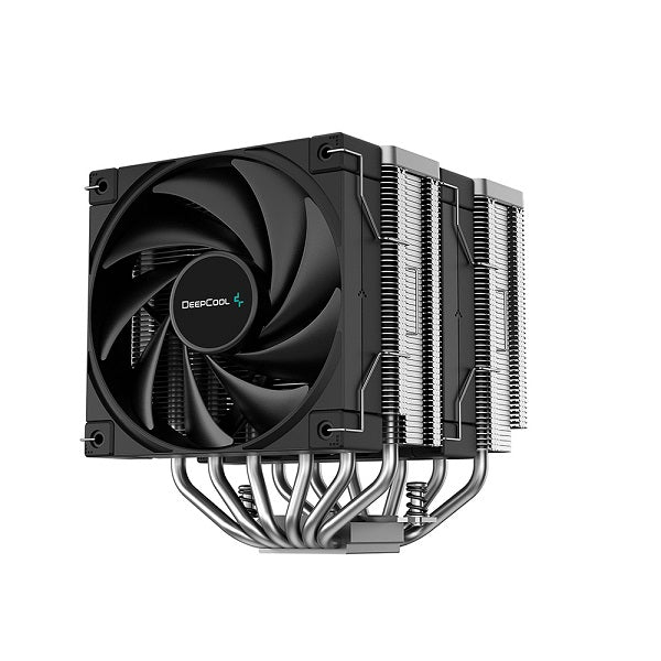 DeepCool AK620 Silent Dual Tower CPU Air Cooler With 2X 120mm Dynamic PWM Fans - Black