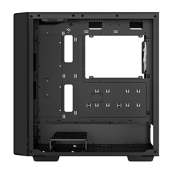 DeepCool CC560 ARGB V2 E-ATX Mid-Tower Case With Full-Sized Tempered Glass Window - Black