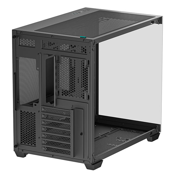 DeepCool CG530 Tempered Glass Steel Black ATX Mid-Tower Desktop Chassis