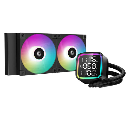 DeepCool LD240 240mm ARGB All-In-One Black Liquid CPU Cooler