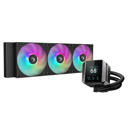 DeepCool MYSTIQUE 360mm ARGB All-In-One Black Liquid CPU Cooler