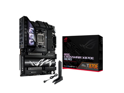 ASUS ROG CROSSHAIR X870E HERO WiFi DDR5 AMD X870E Socket AM5 ATX