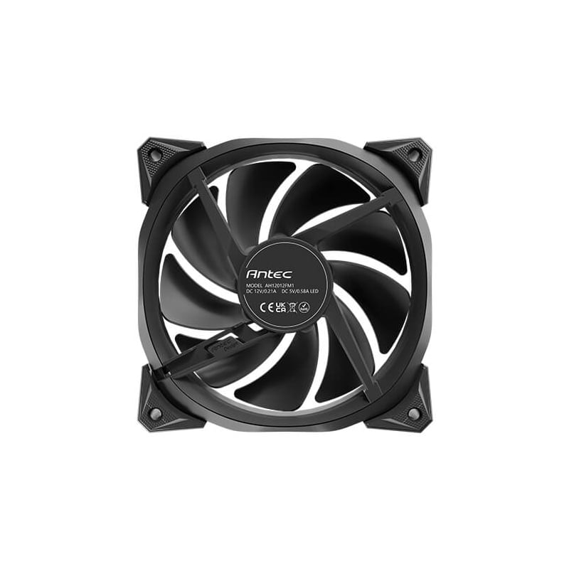 Antec FUSION 120mm ARGB Case Fan Black