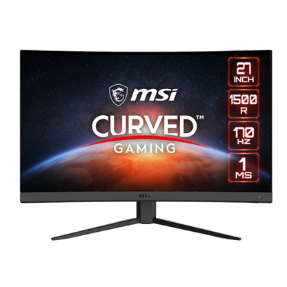 MSI G27CQ4 E2 27" WQHD (2560x1440) 1ms 170Hz VA AMD FreeSync Premium 1500R Curved Gaming Monitor