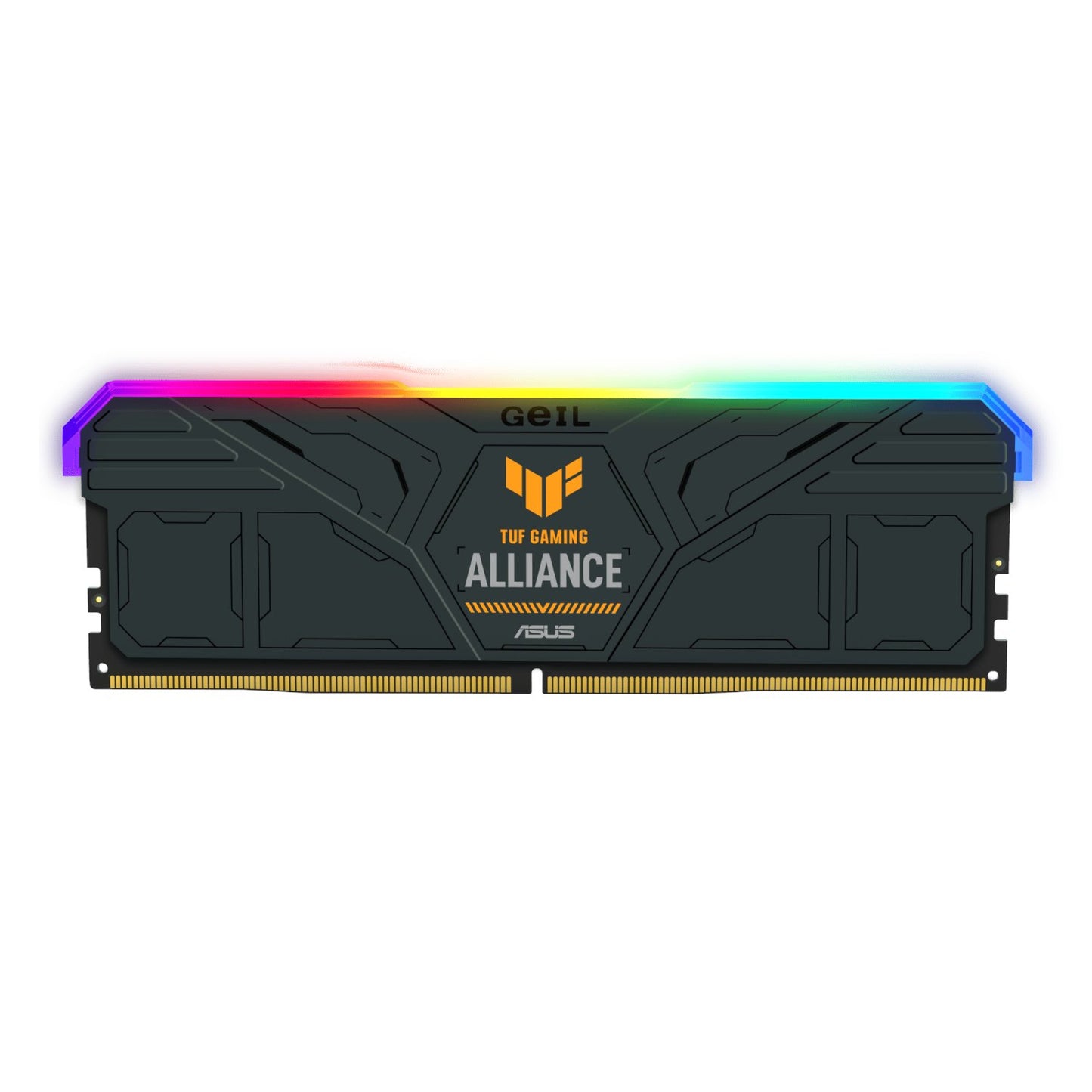 Geil Gemini TUF RGB 32GB KIT(2X16GB) 6000MHz DDR5 Desktop Gaming Memory – Grey