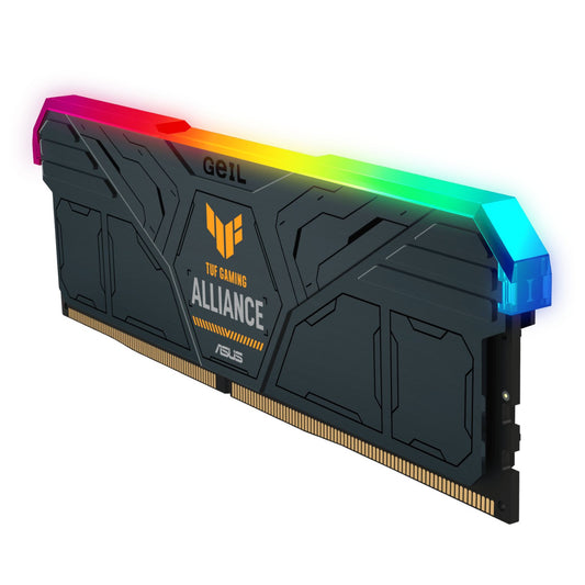 Geil Gemini TUF RGB 32GB KIT(2X16GB) 6000MHz DDR5 Desktop Gaming Memory – Grey