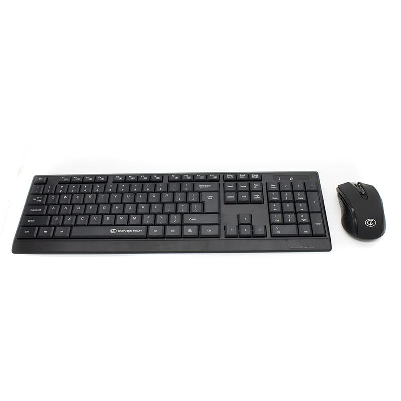 GoFreetech Wireless KB/MOUSE Combo – Black