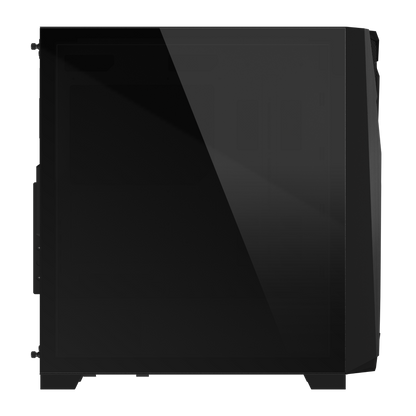 Gigabyte C301 GLASS V2 Clear Tempered Glass Mesh Steel Black ATX Mid-Tower Desktop Chassis