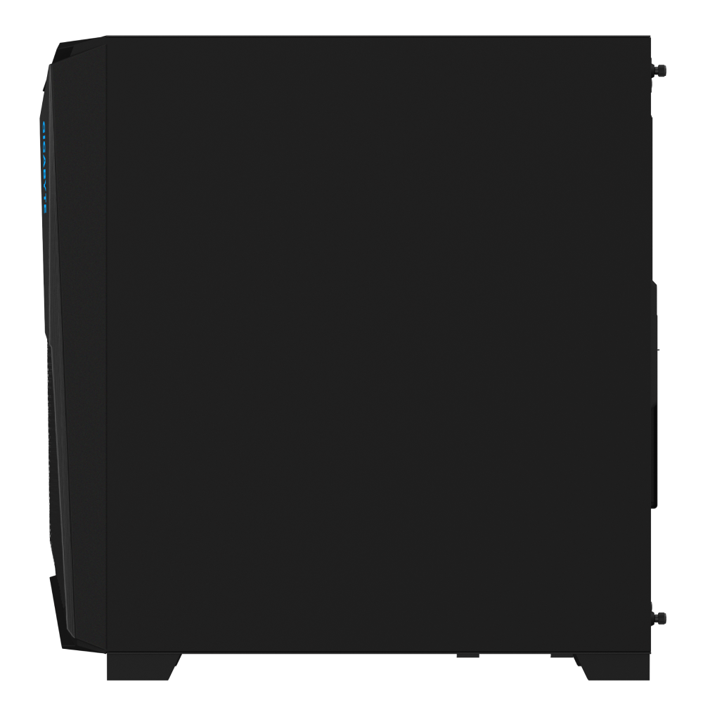 Gigabyte C301 GLASS V2 Clear Tempered Glass Mesh Steel Black ATX Mid-Tower Desktop Chassis