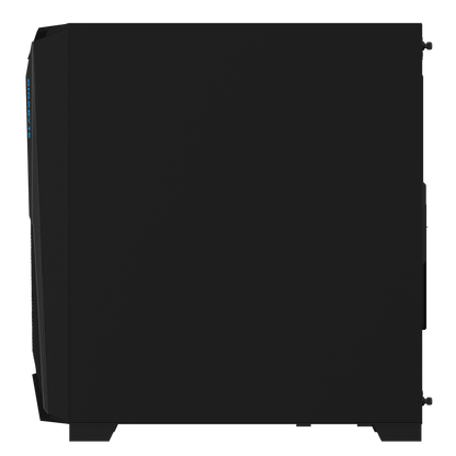Gigabyte C301 GLASS V2 Clear Tempered Glass Mesh Steel Black ATX Mid-Tower Desktop Chassis
