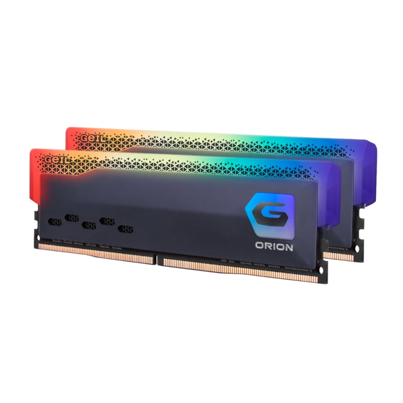 Geil Orion RGB 16GB KIT(2X8GB) 3600MHz DDR4 Desktop Gaming Memory-Gray