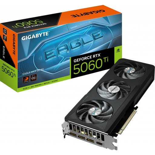 Gigabyte GeForce RTX 5060 Ti EAGLE MAX OC 8GB GDDR7 128-bit PCIe 5.0 Desktop Graphics Card