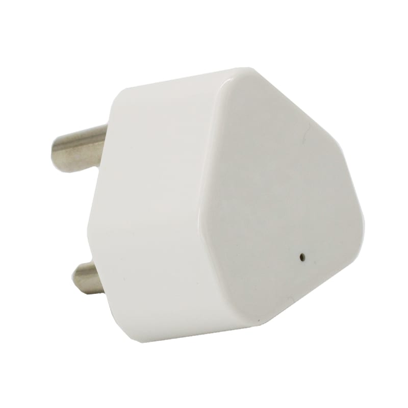 GIZZU 2 x USB 3-Prong Wall Charger White