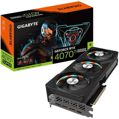 Gigabyte GeForce RTX 4070 Ti SUPER GAMING OC 16GB GDDR6X 256-bit PCI-E 4.0 Desktop Graphics Card