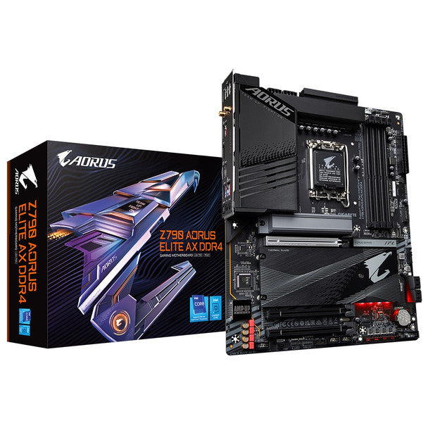 Gigabyte Z790 AORUS ELITE DDR4 Intel Z790 Raptor Lake LGA 1700 ATX DDR4 Desktop Motherboard