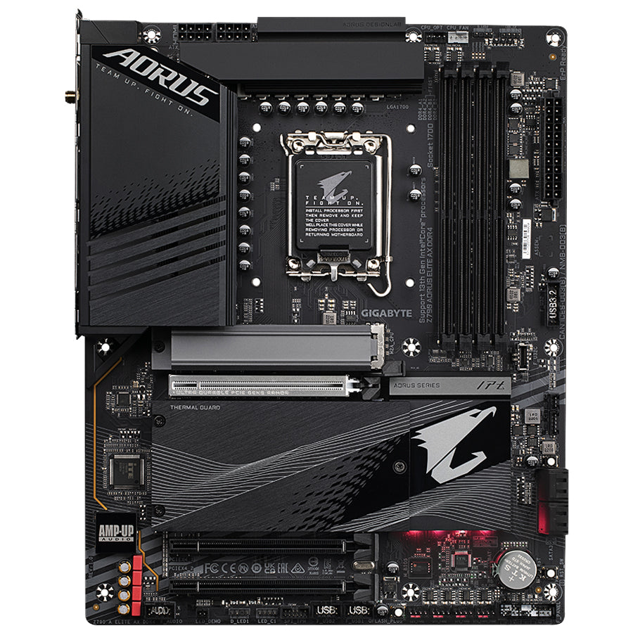 Gigabyte Z790 AORUS ELITE DDR4 Intel Z790 Raptor Lake LGA 1700 ATX DDR4 Desktop Motherboard