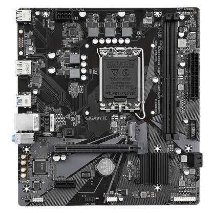 Gigabyte H610M K Ultra Durable DDR4 H610M-K-DDR4 Intel H610 LGA 1700 Raptor Lake Micro-ATX Desktop Motherboard
