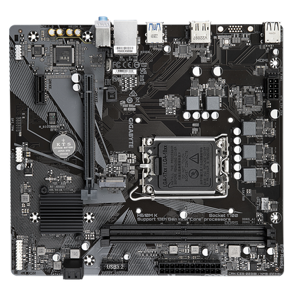 Gigabyte H610M K Ultra Durable DDR4 H610M-K-DDR4 Intel H610 LGA 1700 Raptor Lake Micro-ATX Desktop Motherboard