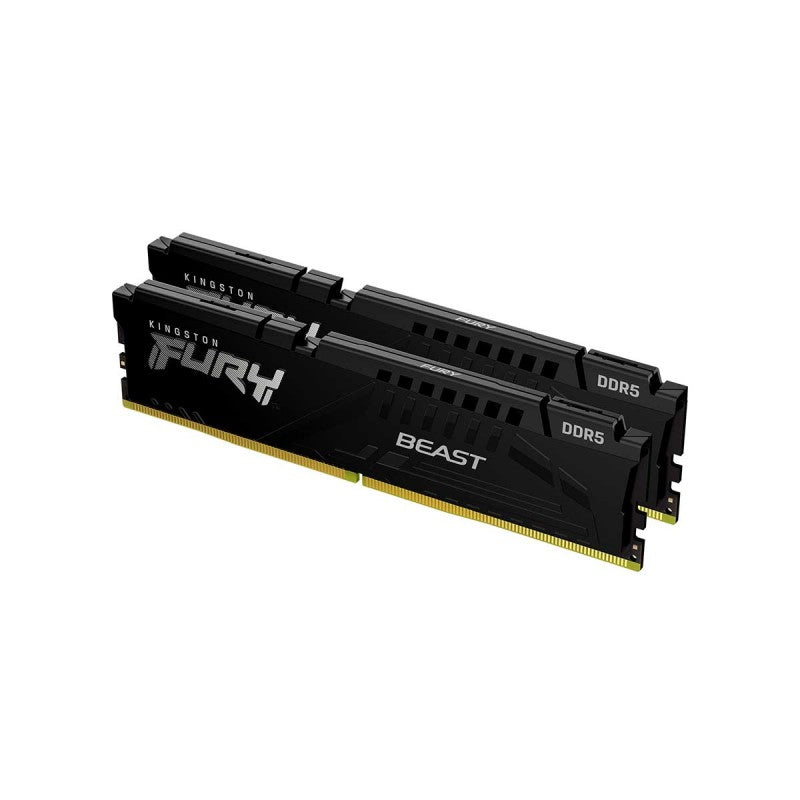 Kingston Fury Beast 16GB (2x8GB) DDR5-6000MHz CL36 1.35V Black Desktop Memory