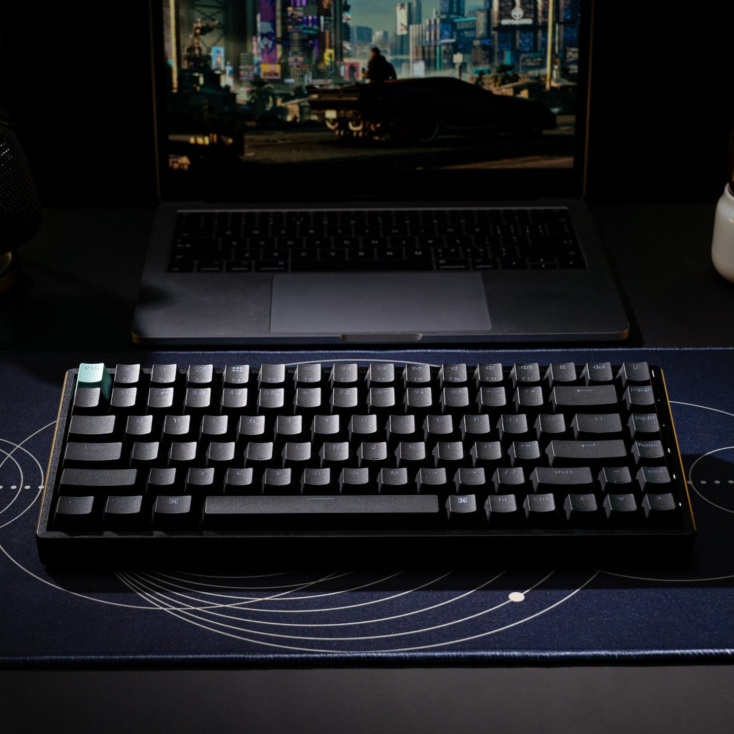 Keychron K2 HE Wireless Standard Magnetic Custom Keyboard | NEBULA Switch