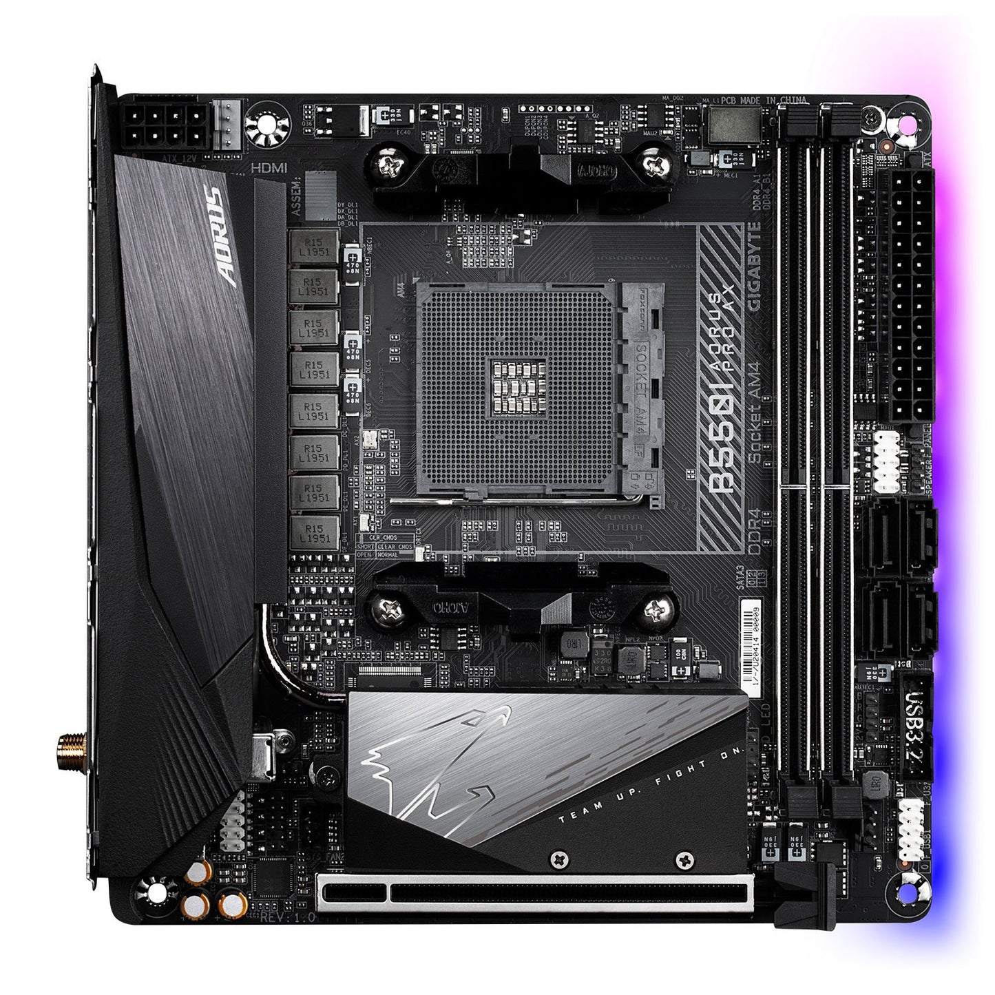 Gigabyte AMD B550i AORUS PRO AX Mini-ITX