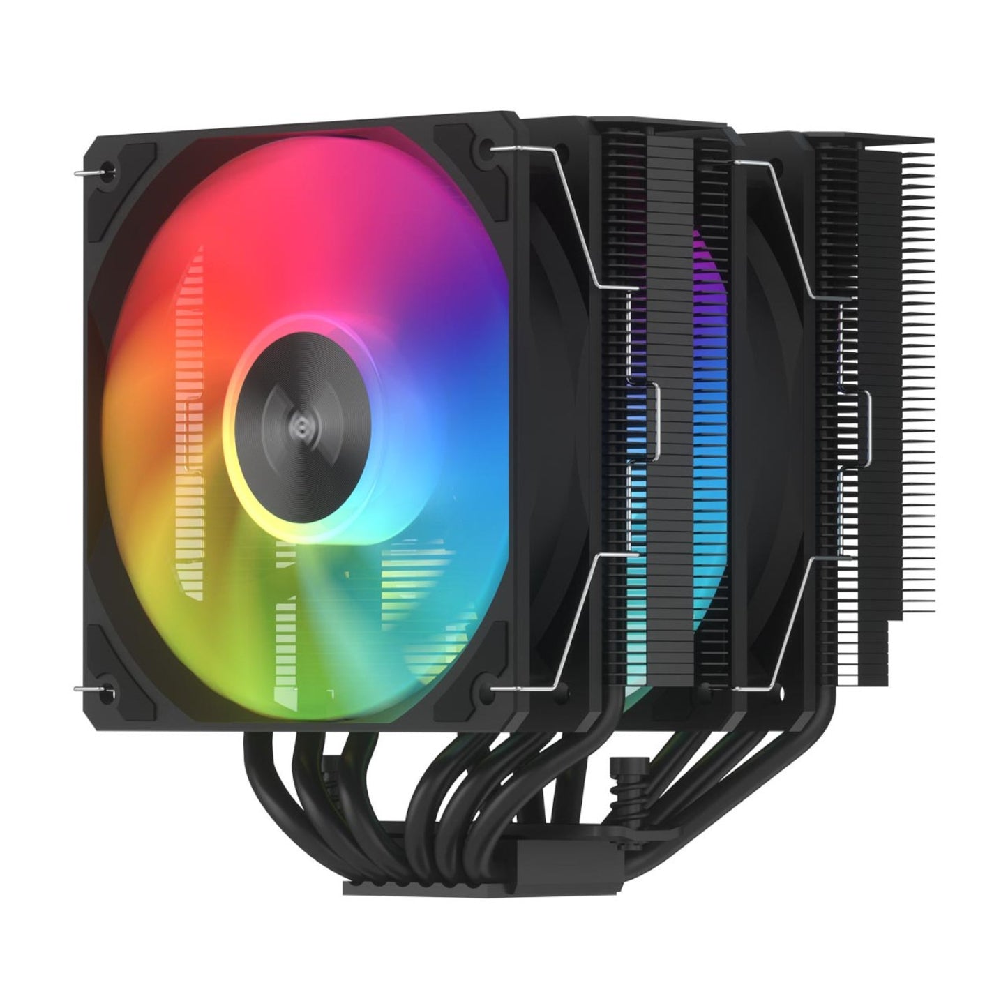 FSP MP7-BA 120mm PWM ARGB CPU Air Cooler – Black