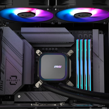 MSI MAG Coreliquid A13 240 AIO Liquid CPU Cooler – Black