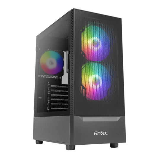 Antec NX410 V2 ATX | Micro-ATX | ITX ARGB Mid-Tower Gaming Chassis – Black