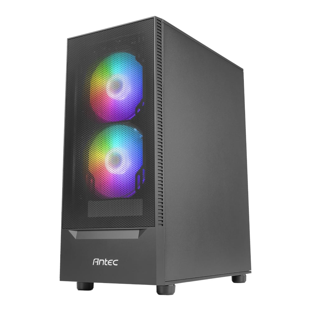 Antec NX410 V2 ATX | Micro-ATX | ITX ARGB Mid-Tower Gaming Chassis – Black