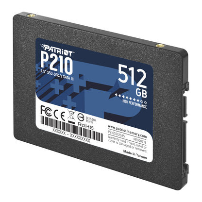 Patriot P210 512GB 2.5 Inch SATAIII SSD