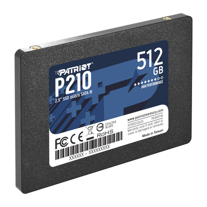 Patriot P210 512GB 2.5 Inch SATAIII SSD