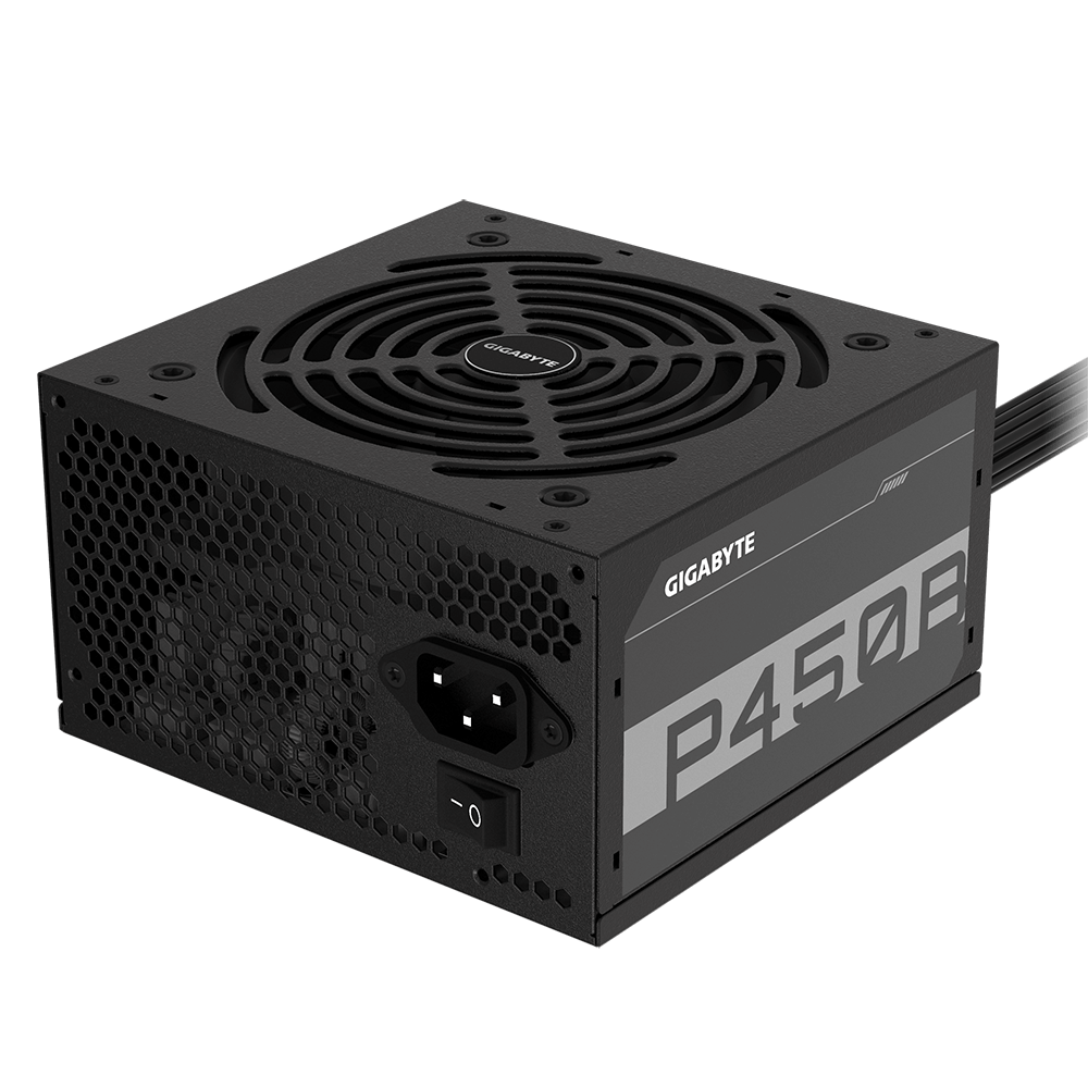 Gigabyte GP-P450B 450W 80 Plus Bronze Non-Modular Black Desktop Power Supply