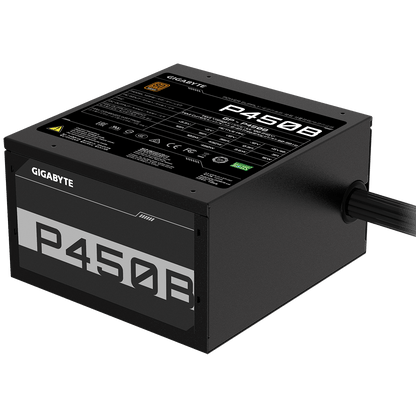 Gigabyte GP-P450B 450W 80 Plus Bronze Non-Modular Black Desktop Power Supply