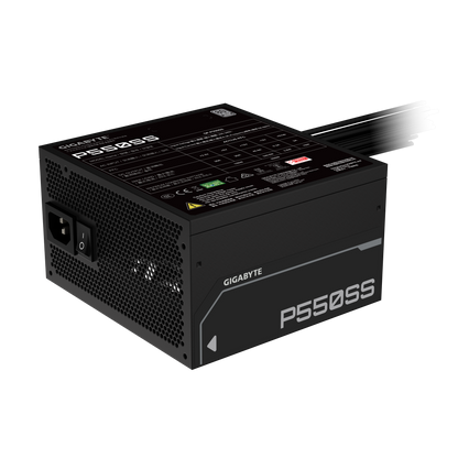 Gigabyte GP-P550SS 550W 80 PLUS Silver Non-Modular ATX 3.0 Power Supply