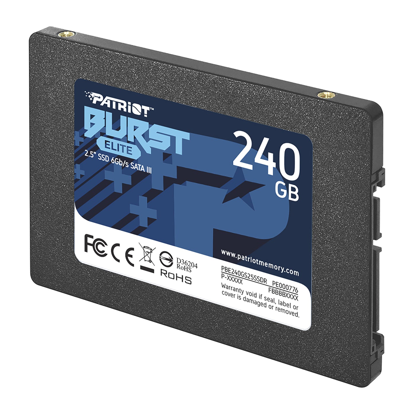 Patriot Burst Elite 240GB 2.5″ SATA III SSD