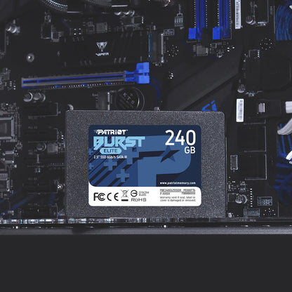 Patriot Burst Elite 240GB 2.5″ SATA III SSD