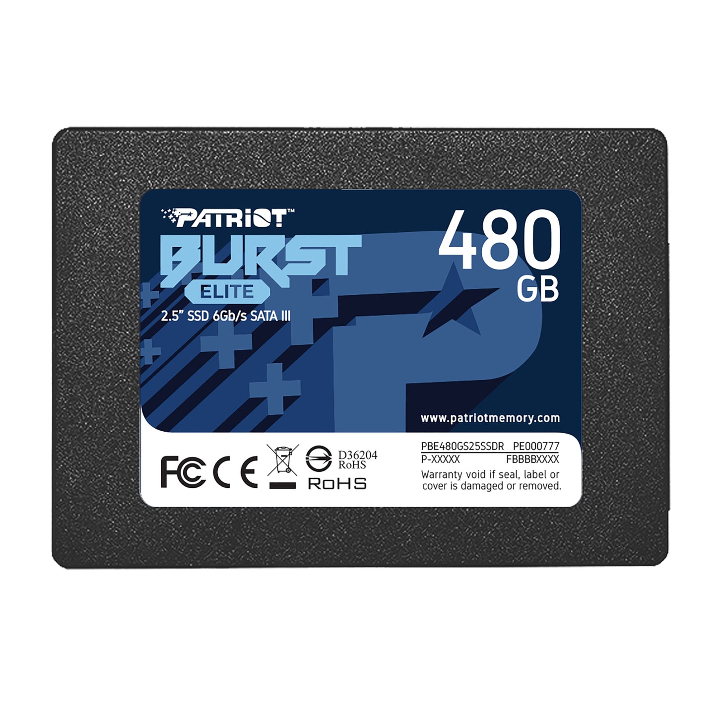 Patriot Burst Elite 480GB 2.5″ SATA III SSD
